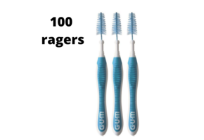 Gum Travler Ragers 1.6mm Blauw - 2 x 50 stuks - Voordeelverpakking