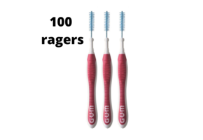 Gum Travler Ragers 1.4mm Roze - 2 x 50 stuks - Voordeelverpakking