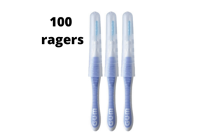 Gum Travler Ragers 0.6mm Lila - 2 x 50 stuks - Voordeelverpakking