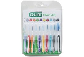 GUM Trav-ler Ragers Multipack | 10 stuks