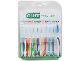 GUM Trav-ler Ragers Multipack | 10 stuks