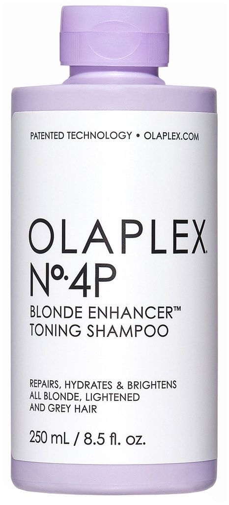10x Olaplex No.4P Blonde Enhancer Toning Shampoo - Jongens en meisjes - Alle haartypes - Blondines - Gekleurd haar - Normaal haar