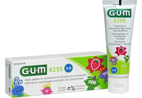 3x GUM Tandpasta Kids 50 ml