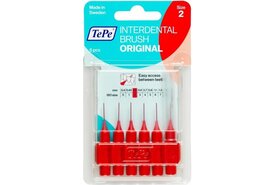 TePe Interdentale Ragers Origineel 0.5 mm Rood - 6 stuks