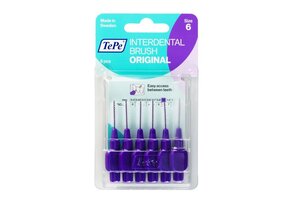 TePe Interdentale Ragers Origineel 1.1 mm Lila - 6 stuks