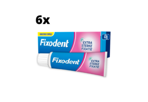 Fixodent Kleefpasta Original - 6 x 47 gram - Verbeterde formule 2022