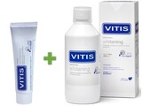 Vitis Whitening Tandpasta + Mondwater Pakket