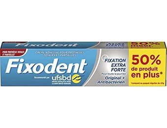 Fixodent Original en Antibacterieel Kleefpasta - 70,5 gram