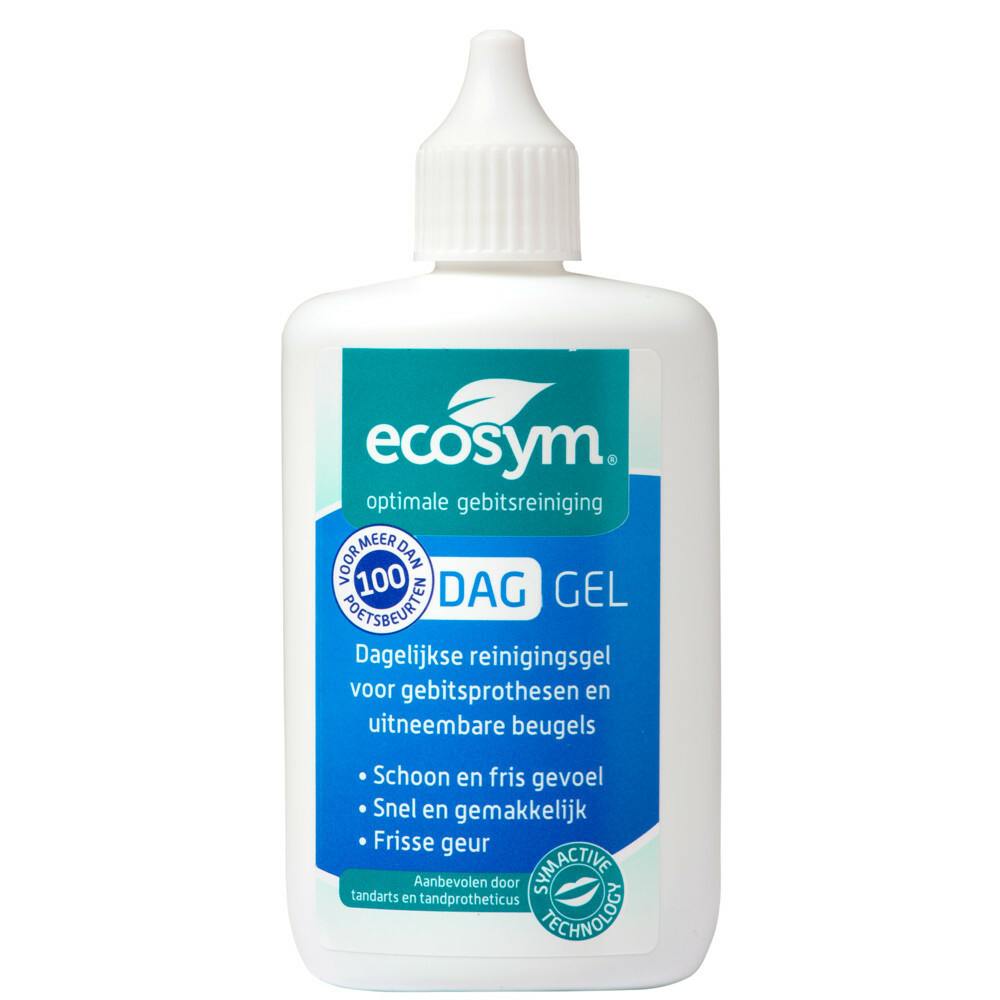 Ecosym Dagbehandeling Gel - Kunstgebitreiniging - 100 ml