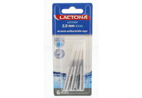 Lactona Ragers EasyGrip Recht XXXS 2mm Grijs - 6 stuks