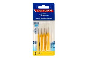 Lactona Ragers EasyGrip Recht XXS 2.5mm Geel - 6 stuks