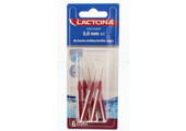 Lactona Ragers EasyGrip Recht XS 3mm Rood - 6 stuks
