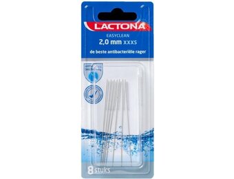 Lactona Ragers EasyClean XXXS 2.0mm Zilver - 8 stuks