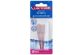 Lactona Ragers EasyClean XS 3.1mm Rood - 8 stuks