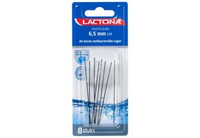 Lactona Ragers EasyClean L/M 6.5mm Zwart - 8 stuks