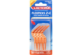 Lactona FlexPicks 2in1 M/L Oranje in blister - 20 stuks