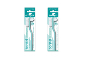 Ecosym Dagbehandeling Gebitsborstel - 2 stuks - Voordeelverpakking