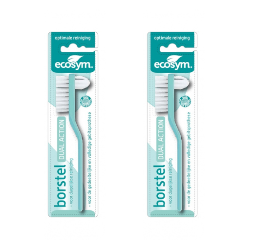 Ecosym Dagbehandeling Gebitsborstel - 2 stuks - Voordeelverpakking