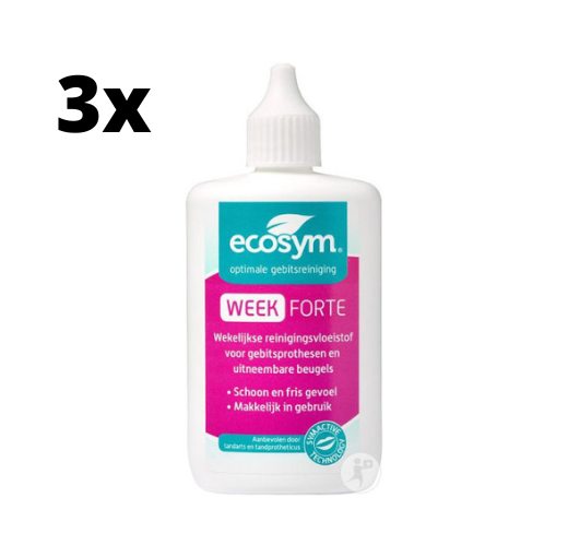 Ecosym Weekbehandeling Forte - 3 x 100 ml - Voordeelverpakking
