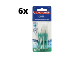 Lactona Ragers EasyGrip Recht S 4mm Groen - 6 x 6 stuks - Voordeelverpakking