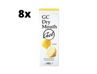GC Dry Mouth Gel Lemon - 8 x 35 ml - Voordeelverpakking