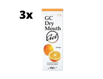GC Dry Mouth Gel Orange - 3 x 35 ml - Voordeelverpakking