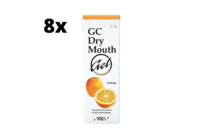 GC Dry Mouth Gel Orange - 8 x 35 ml - Voordeelverpakking