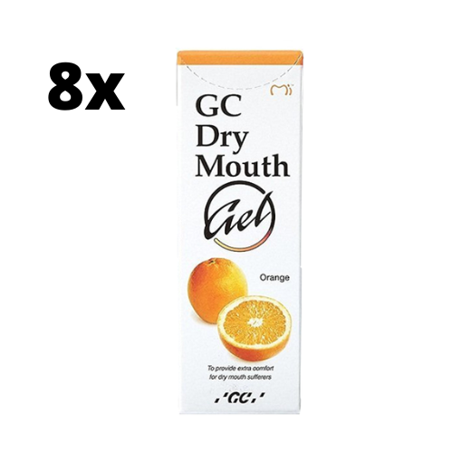 GC Dry Mouth Gel Orange - 8 x 35 ml - Voordeelverpakking