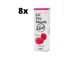 GC Dry Mouth Gel Framboos - 8 x 35 ml - Voordeelverpakking