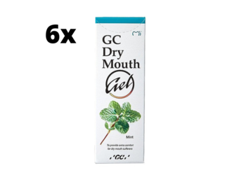 GC Dry Mouth Gel Mint - 6 x 35 ml - Voordeelverpakking