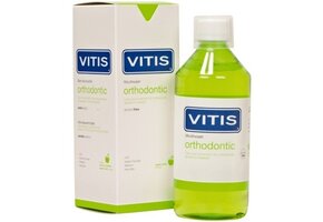 3x Vitis Orthodontic Mondwater 500 ml