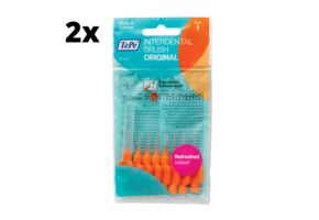 TePe Ragers Oranje 0,45mm - 2 x 8 stuks - Voordeelverpakking