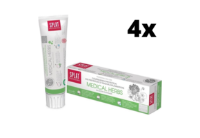 Splat Professional Medical Herbs Tandpasta - 4 x 100 ml - Voordeelverpakking