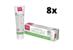 Splat Professional Medical Herbs Tandpasta - 8 x 100 ml - Voordeelverpakking
