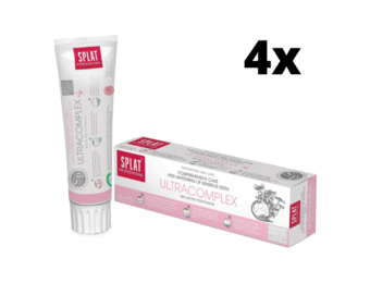 Splat Professional UltraComplex Bio Actieve Tandpasta - 4 x 100 ml - Voordeelverpakking