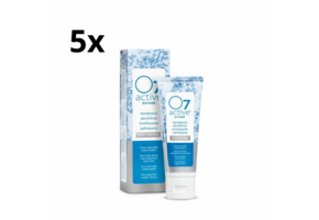 O7 Active Oxygen Whitening Tandpasta - 5 x 75 ml - Voordeelverpakking