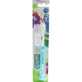 2 x GUM Kids Tandenborstel (2-6 jaar) Groen/Blauw