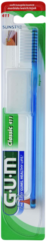 GUM Tandenborstel Classic Soft 411 Grote Kop