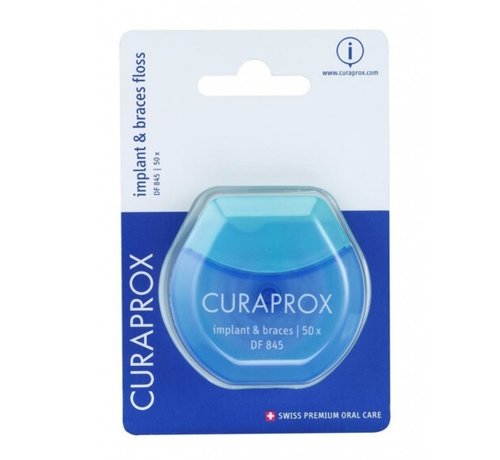 Curaprox Curaprox Flosdraad DF 845 implant & braces - 50x