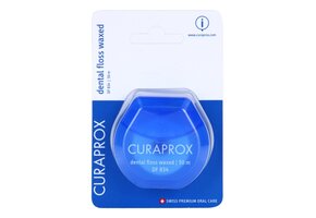 Curaprox DF 834 Dental Floss Waxed Mint - 50 meter