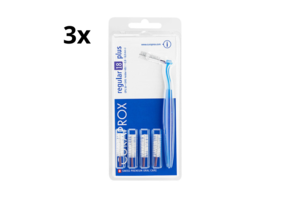 3x Curaprox ragers met houder CPS 18 regular plus - Voordeelverpakking