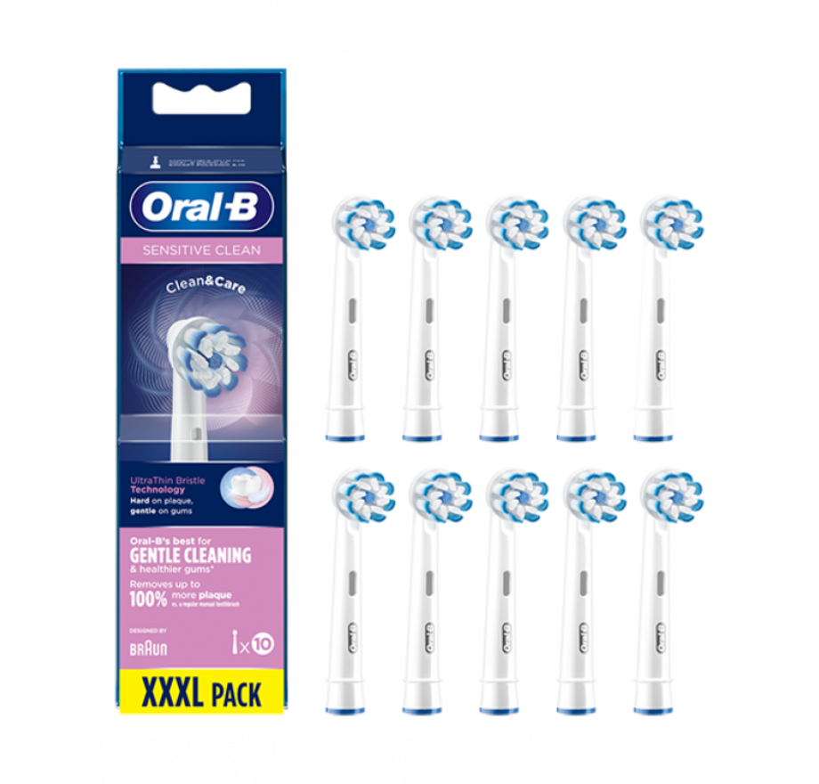Oral-B Sensitive Clean - Opzetborstels - 10 Stuks
