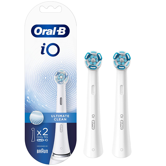 Oral-B iO Ultimate Clean - Opzetborstels - 2 Stuks