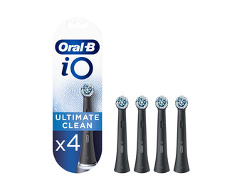Oral-B iO Ultimate Clean Opzetborstels 4 Stuks Zwart