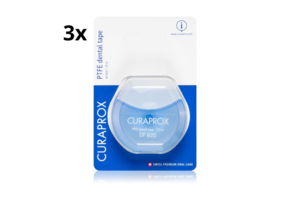 Curaprox DF 820 PTFE Dental Tape - 3 x 35 meter - Voordeelverpakking