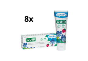GUM Junior Tandpasta (6-12 jaar) - 8 x 50 ml - Voordeelverpakking
