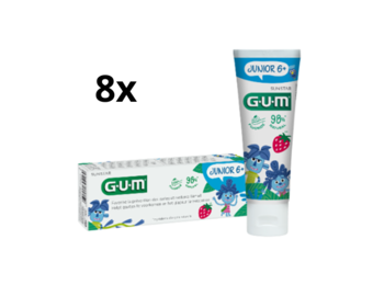 GUM Junior Tandpasta (6-12 jaar) - 8 x 50 ml - Voordeelverpakking
