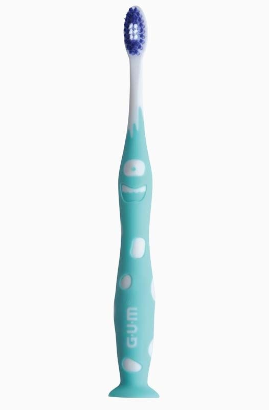 4 x GUM Junior Tandenborstel (6-12 jaar) Blauw