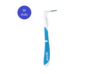 GUM Bi-Direction 0.9 mm Blauw - 36 stuks