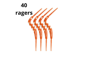 Lactona FlexPicks 2in1 M/L Oranje - 2 x 20 stuks - Voordeelverpakking